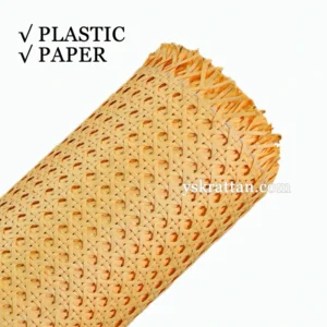 Plastic/Paper Open Mesh Rattan Webbing
